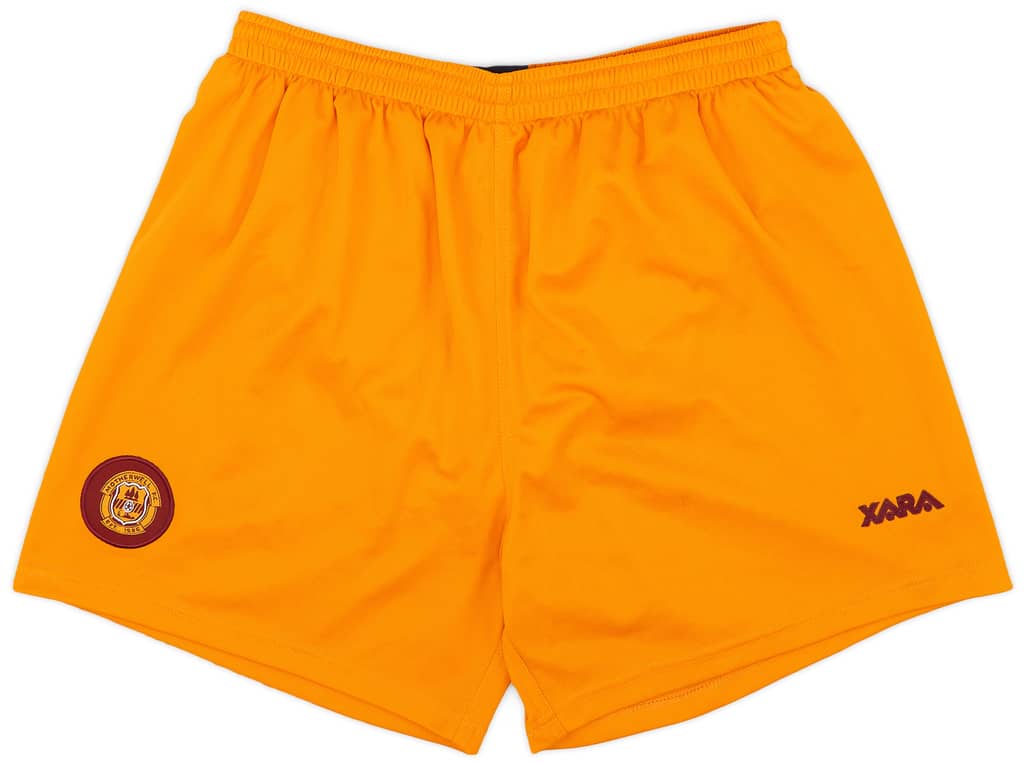 2002-03 Motherwell Xara Home Shorts - 7/10 - (XL)