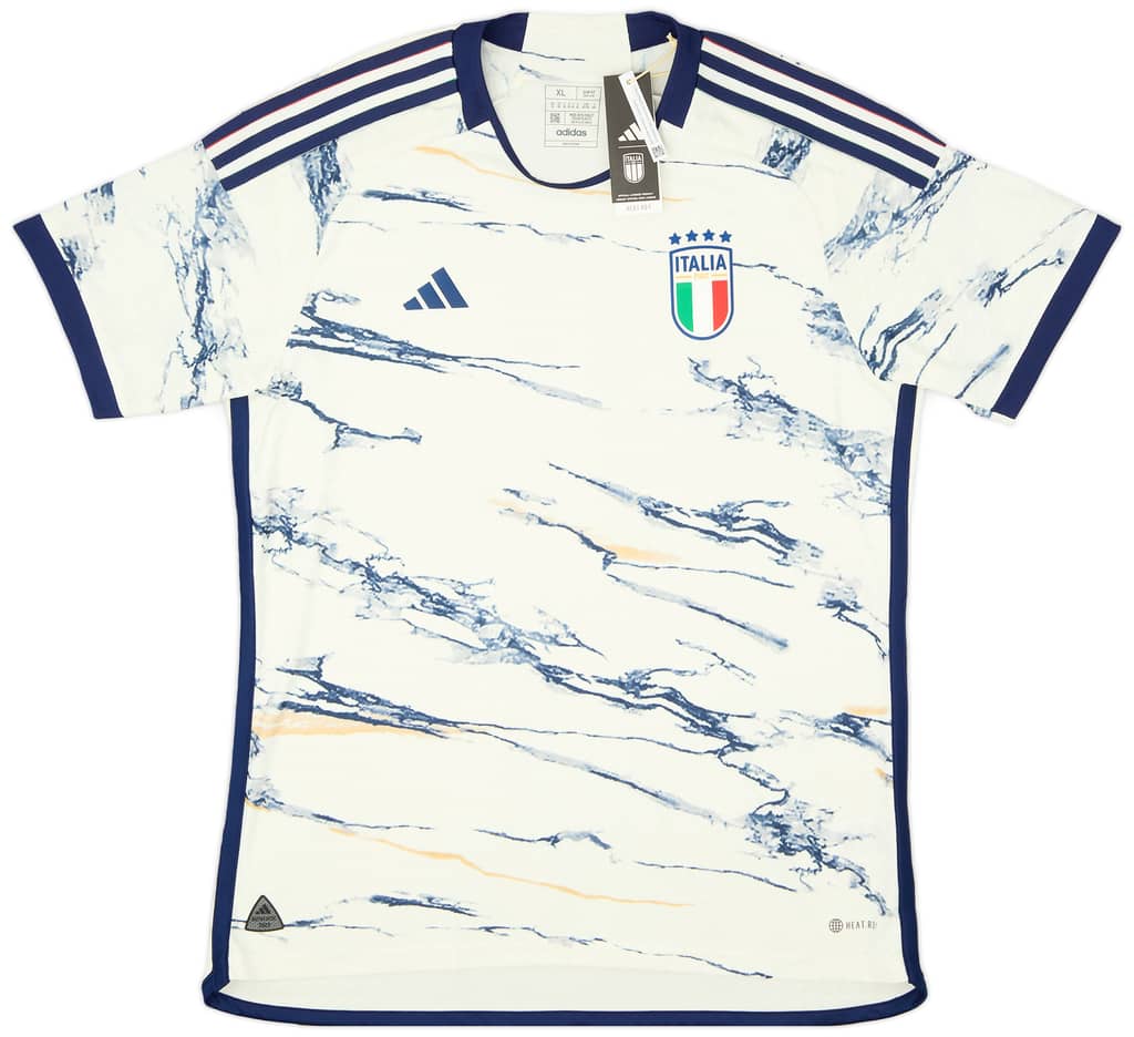 2023-24 Italy Authentic Away Shirt