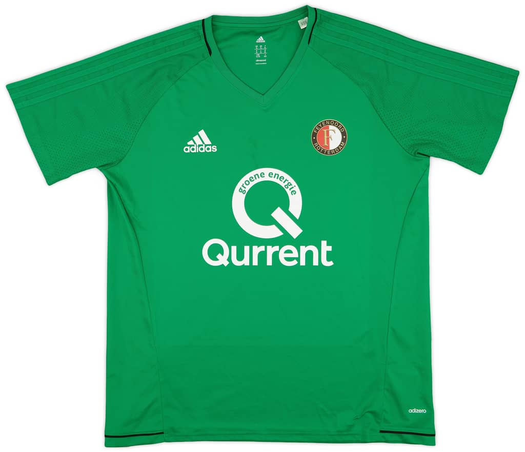 2017-18 Feyenoord adizero Training Shirt - 9/10 - (XL)