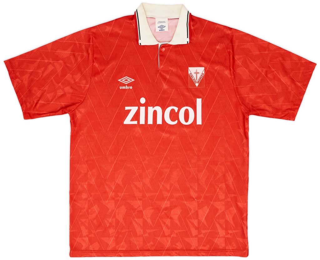 1990-91 Monza Match Issue Home Shirt #11 (Di Biagio)
