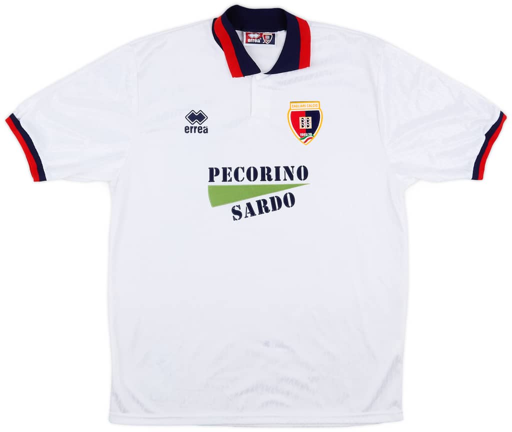 1993-95 Cagliari Away Shirt - 8/10 - (XL)