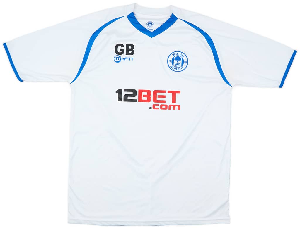 2012-13 Wigan Mi-Fit Staff Issue Training Shirt GB - 8/10 - (XXL)