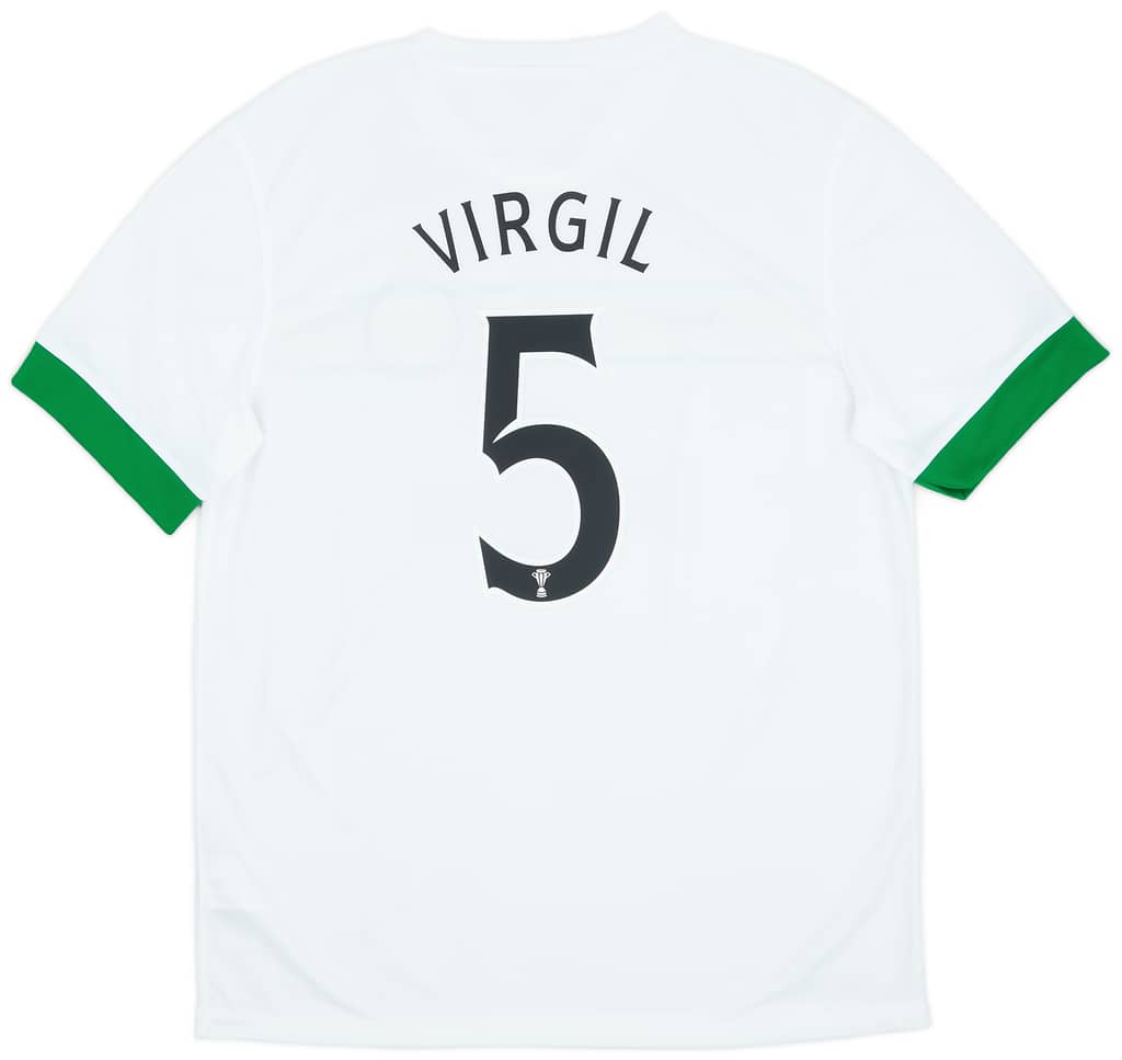 2014-15 Celtic European Third Shirt Virgil #5 (L)