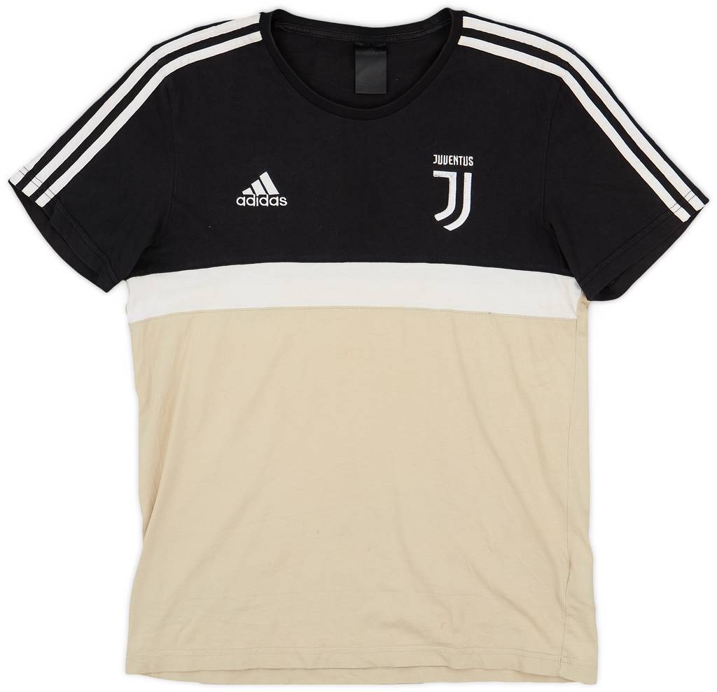 2018-19 Juventus adidas Cotton Tee - 8/10 - (M)