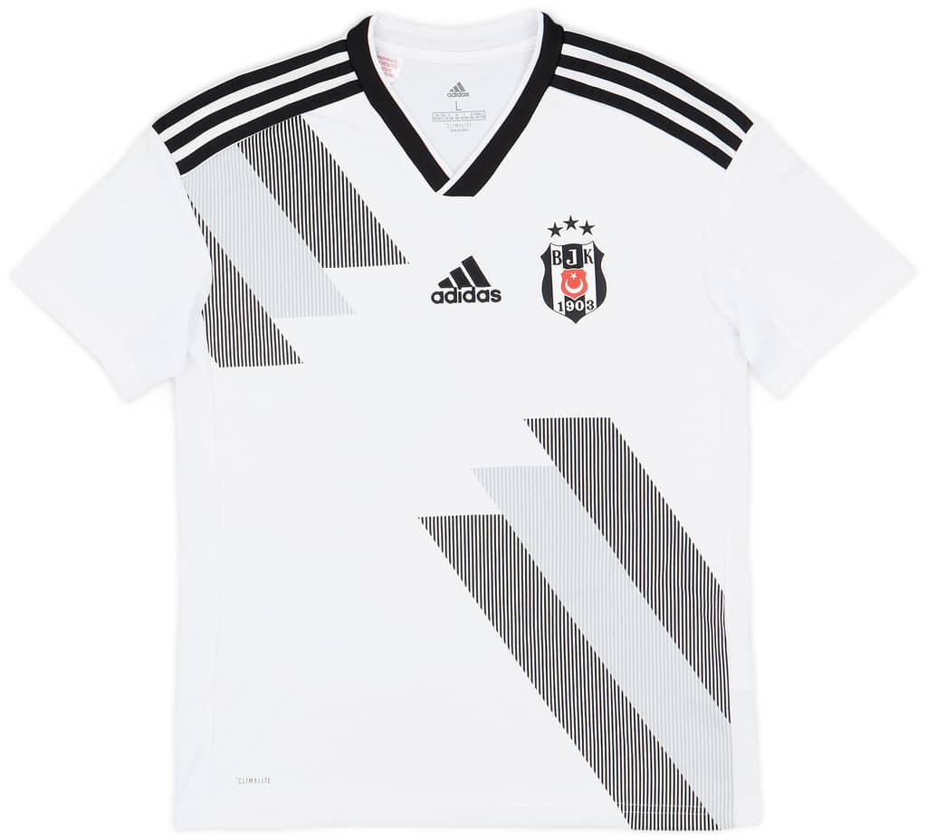 2019-20 Besiktas Home Shirt - 9/10 - (L.Boys)