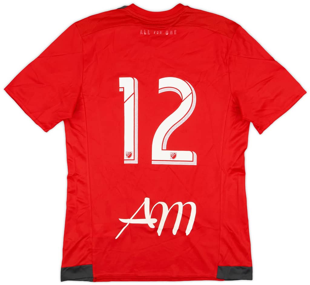 2015-16 Toronto Authentic Home Shirt #12 - 6/10 - (L)