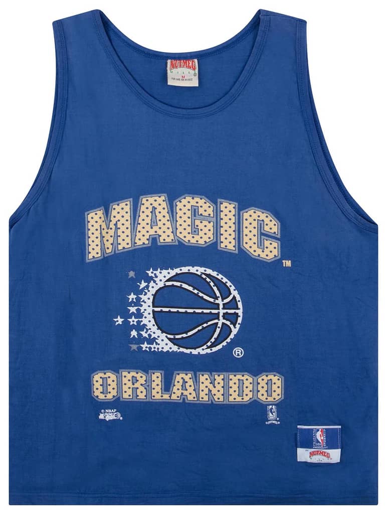1989-90 Orlando Magic Nutmeg Sleeveless Tee M