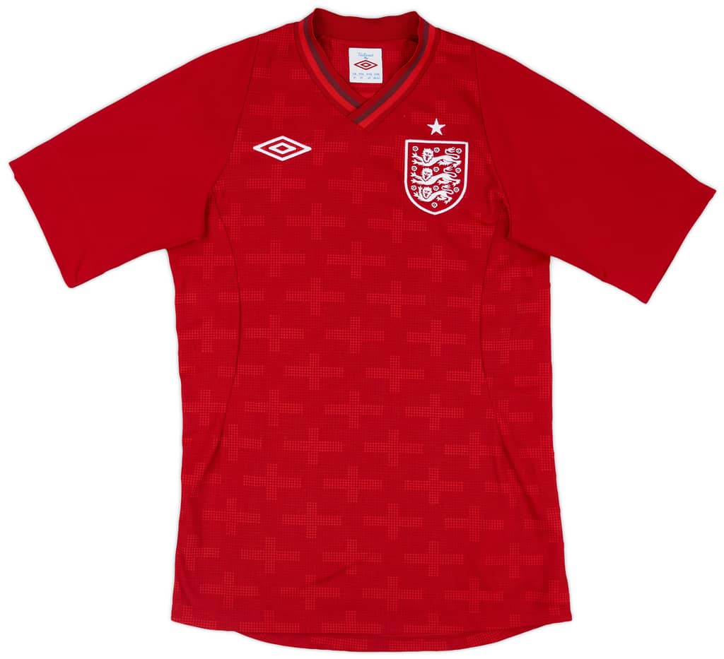 2012-13 England GK Away Shirt - 8/10 - (XL.Boys)