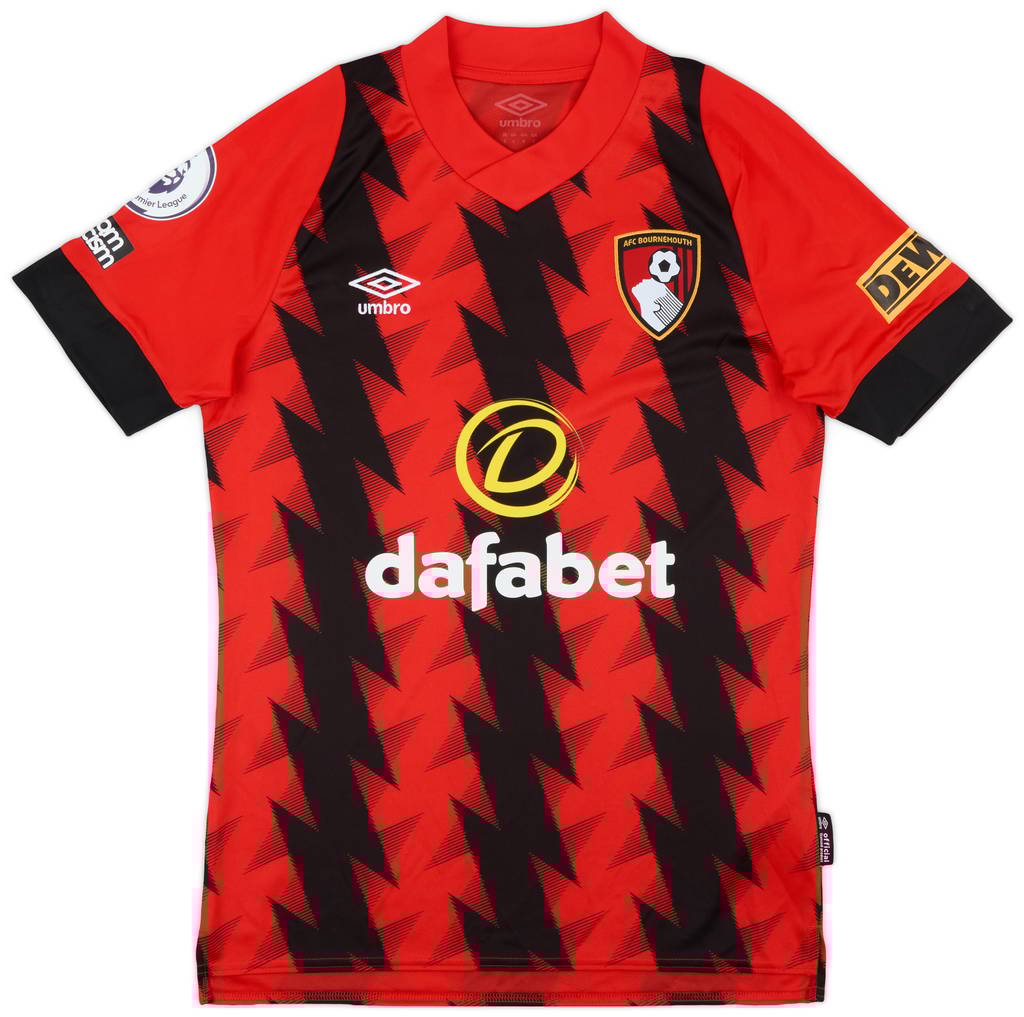 2022-23 Bournemouth Match Issue Home Shirt Brooks #7