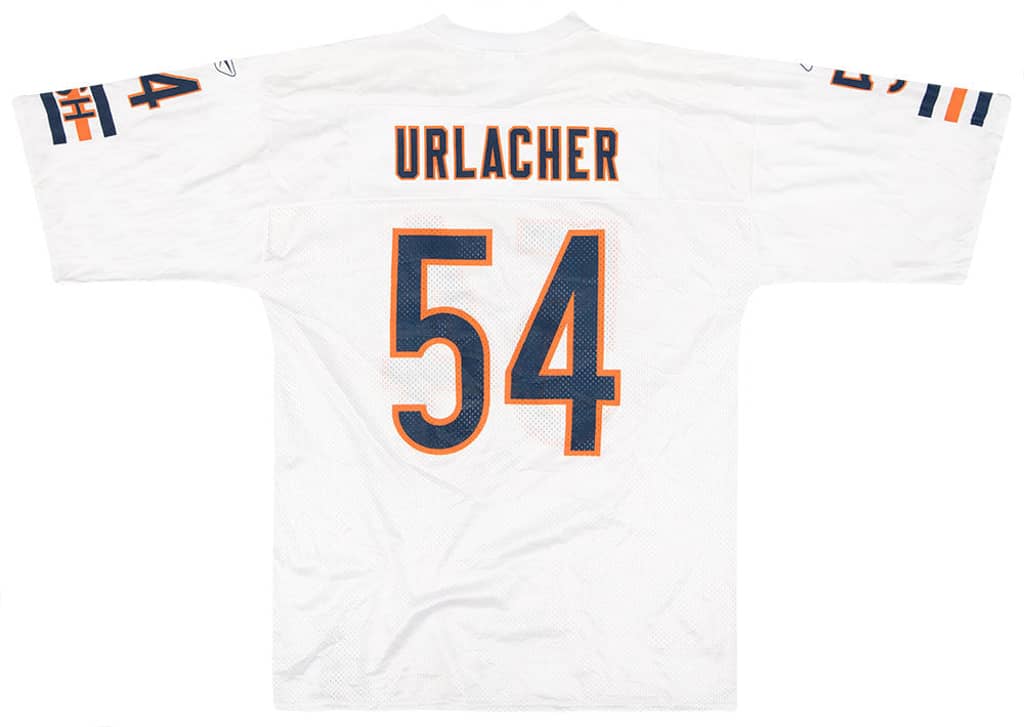 2001 Chicago Bears Urlacher #54 Reebok Jersey (Away) L
