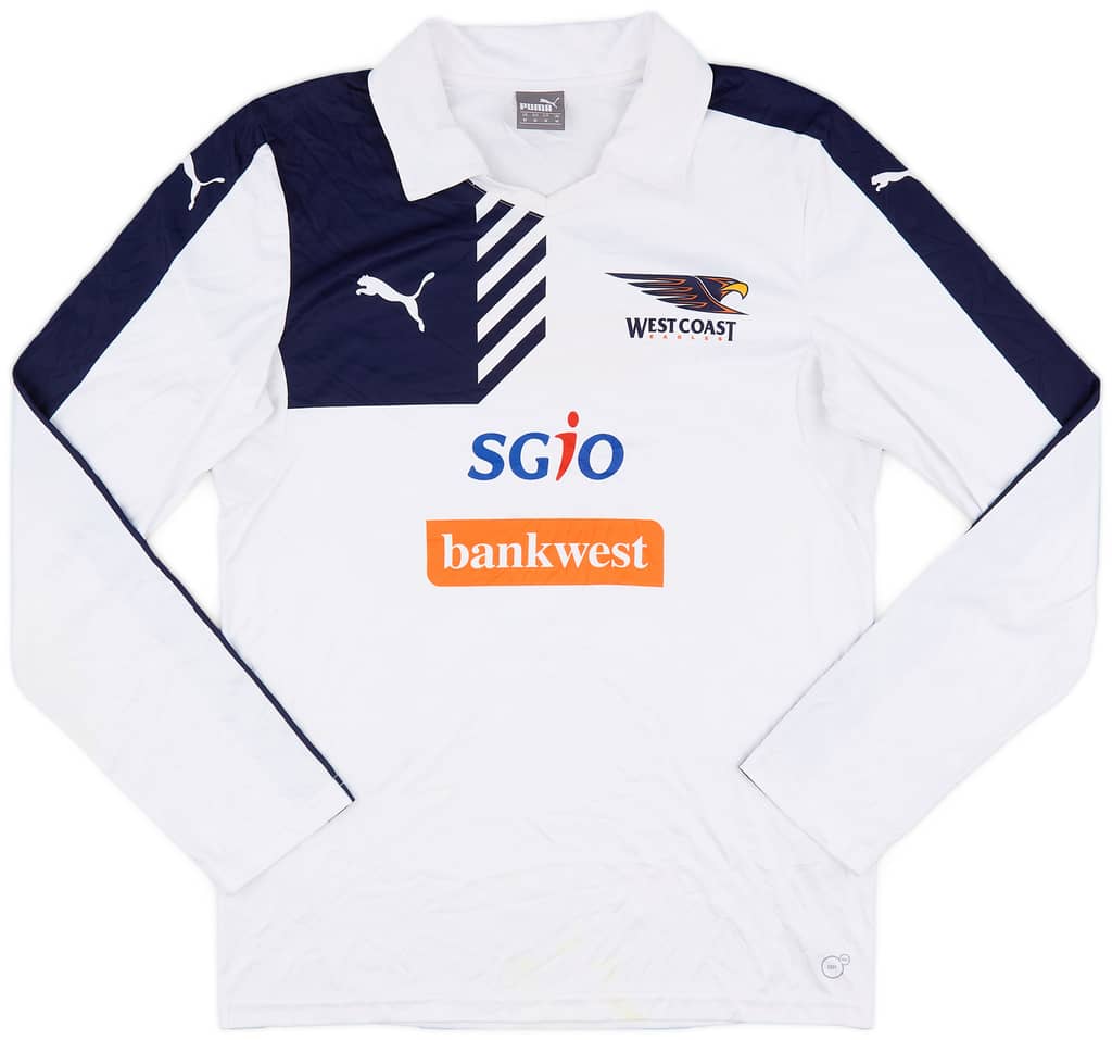 2016-17 West Coast Eagles AFL Puma Training L/S Shirt - 5/10 - (M)