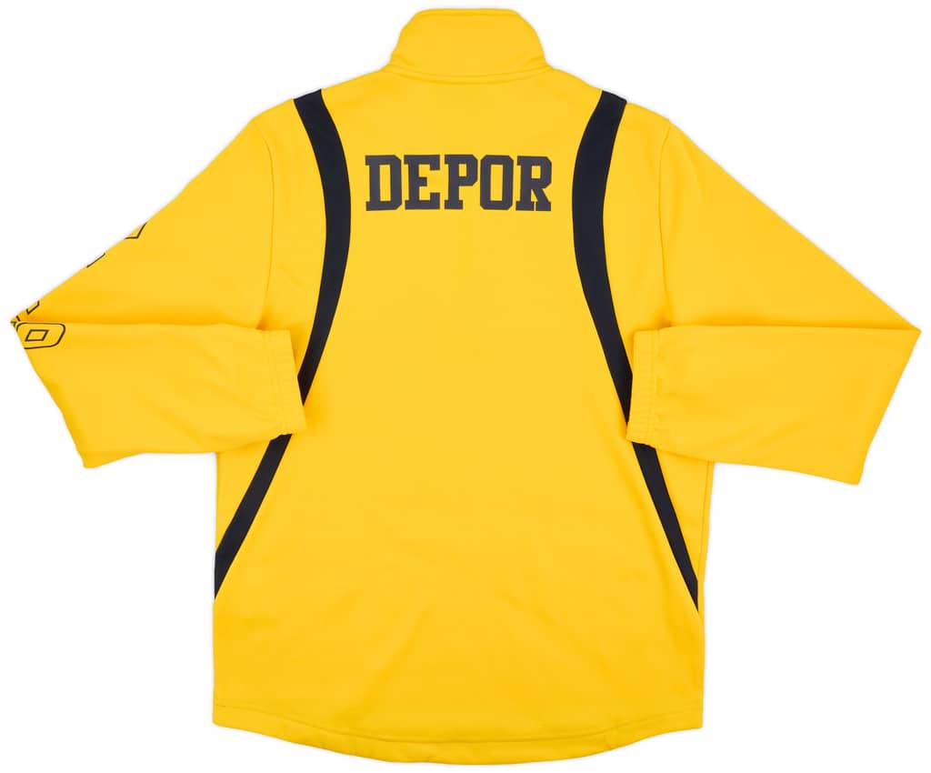 2014-15 Deportivo de La Coruna Lotto 1/4 Zip Training Top (S)