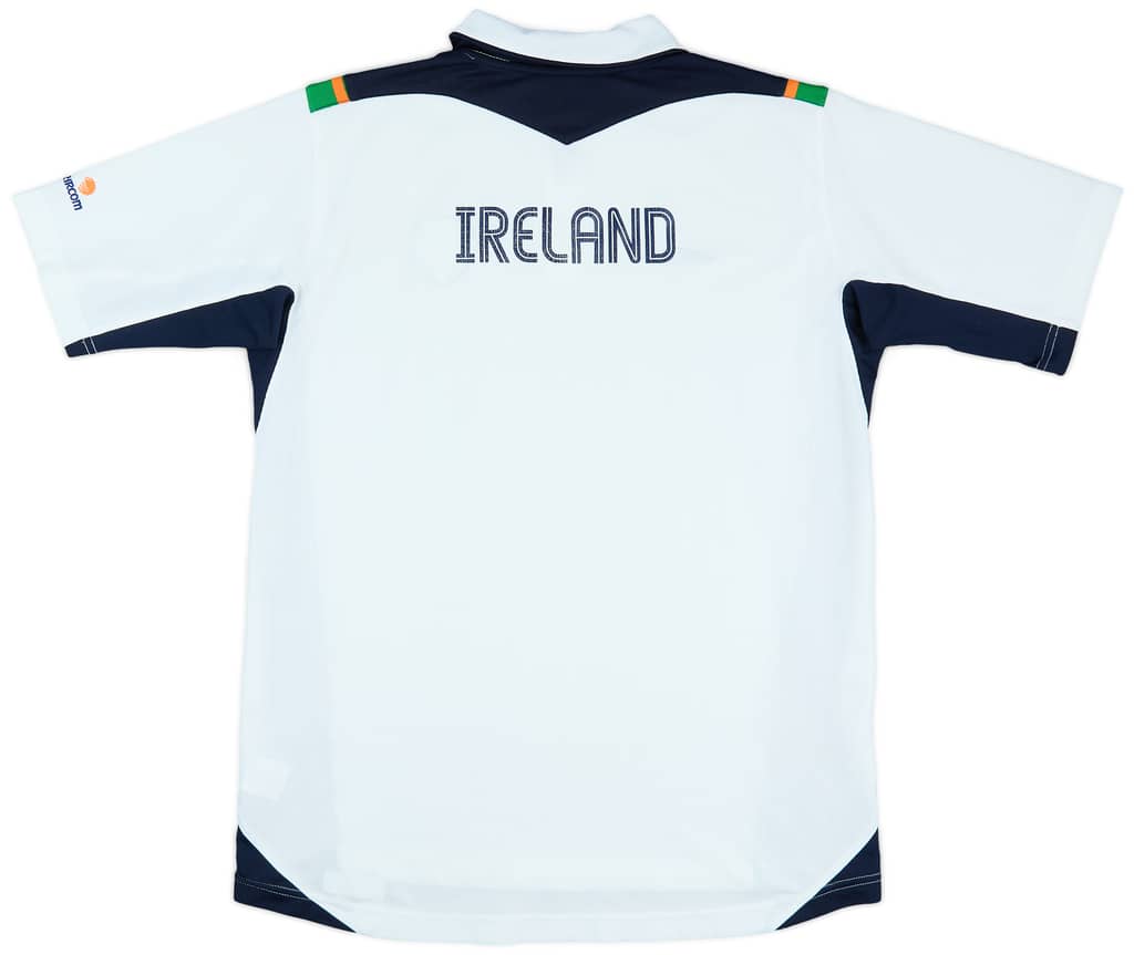 2004-06 Ireland Umbro 1/4 Zip Polo Shirt - 7/10 - (L)