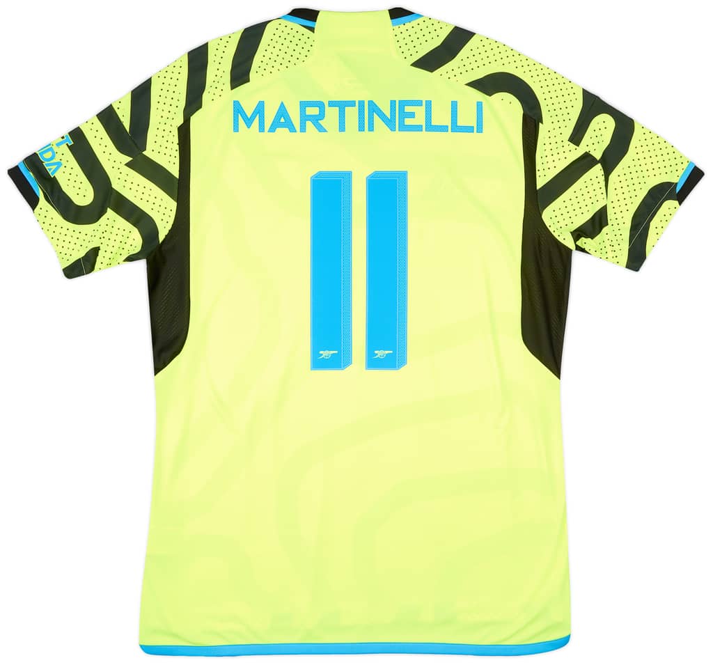 2023-24 Arsenal Away Shirt Martinelli #11