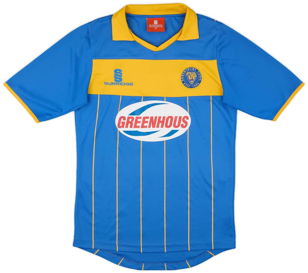2013-14 Shrewsbury Home Shirt #3 - 7/10 - (M)