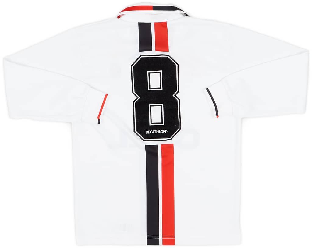 1995-96 AC Milan Basic Away L/S Shirt - 8/10 - (M.Boys)