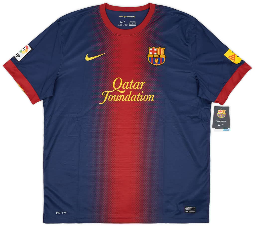 2012-13 Barcelona Home Shirt Messi #10