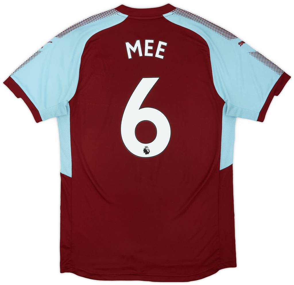 2017-18 Burnley Home Shirt Mee #6 - 8/10 - (L)