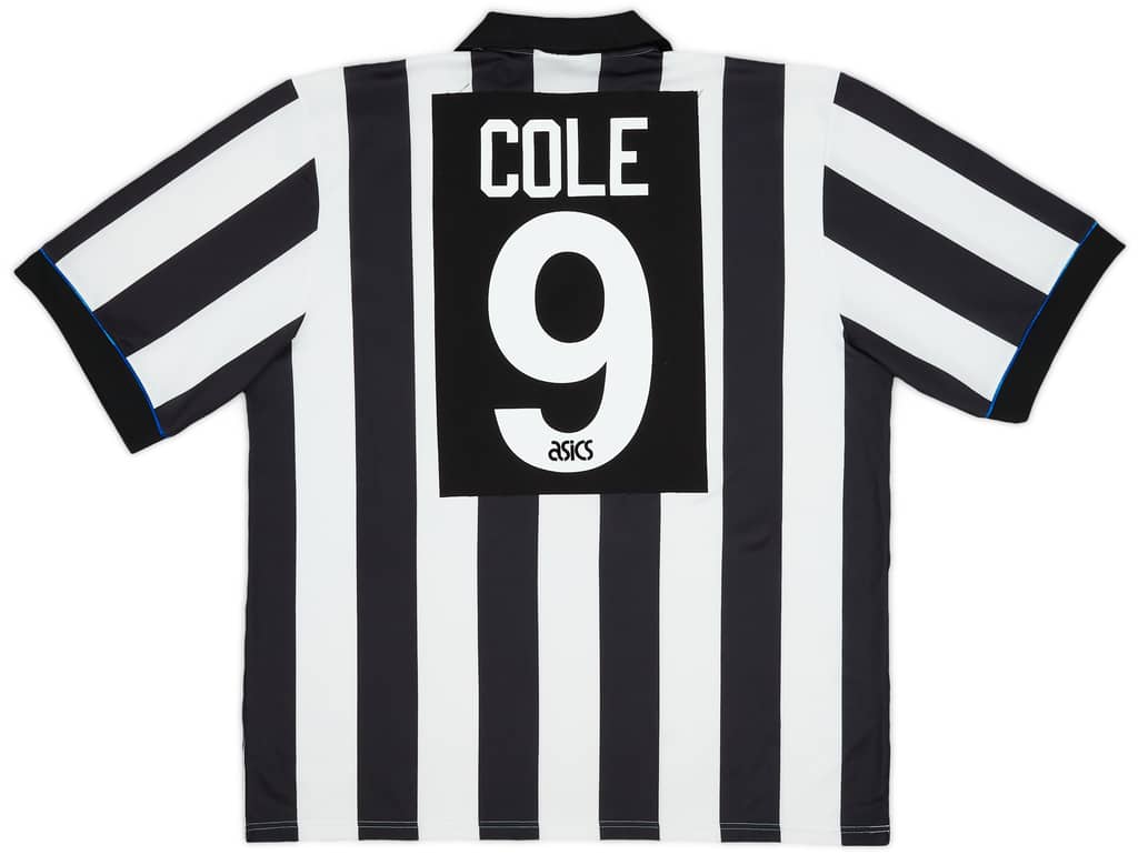 1993-95 Newcastle Home Shirt Cole #9 - 7/10 - (XXL)