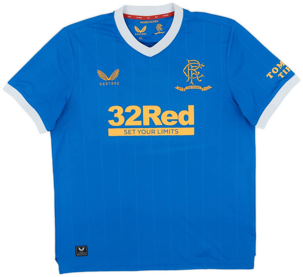 2021-22 Rangers Home Shirt - 6/10 - (XL)
