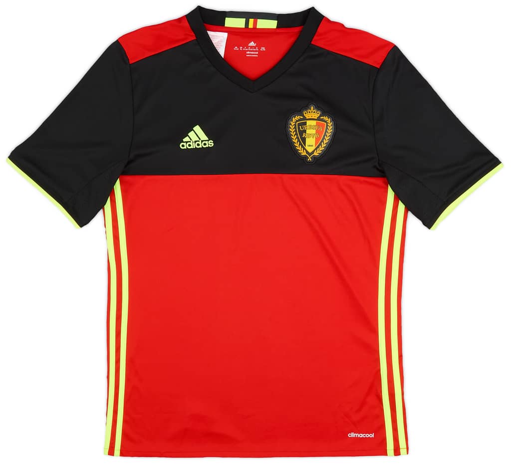 2016-17 Belgium Home Shirt - 8/10 - (XL.Boys)