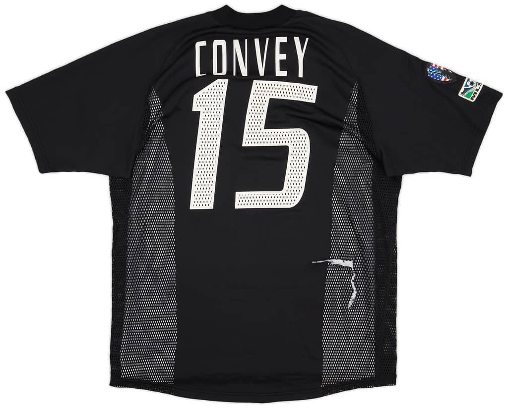 2002-03 DC United Match Issue Home Shirt Convey #15
