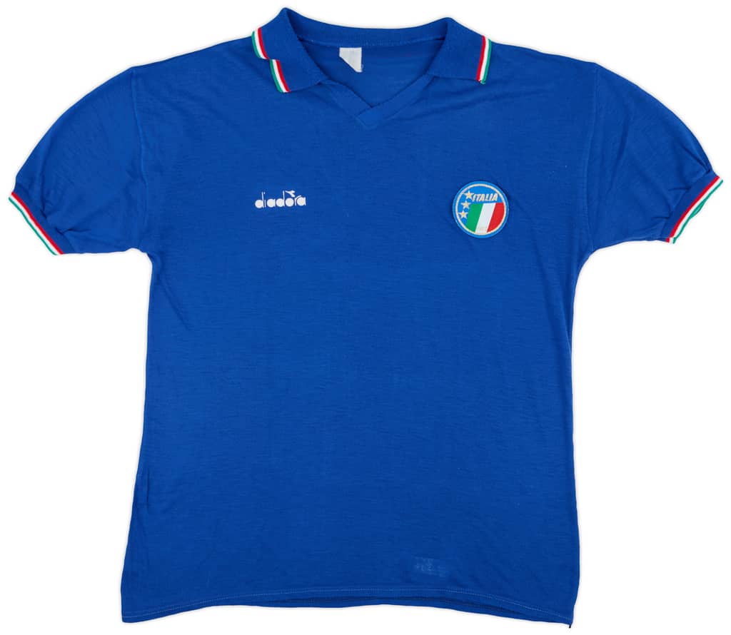 1986-91 Italy Home Shirt - 8/10 - (L)