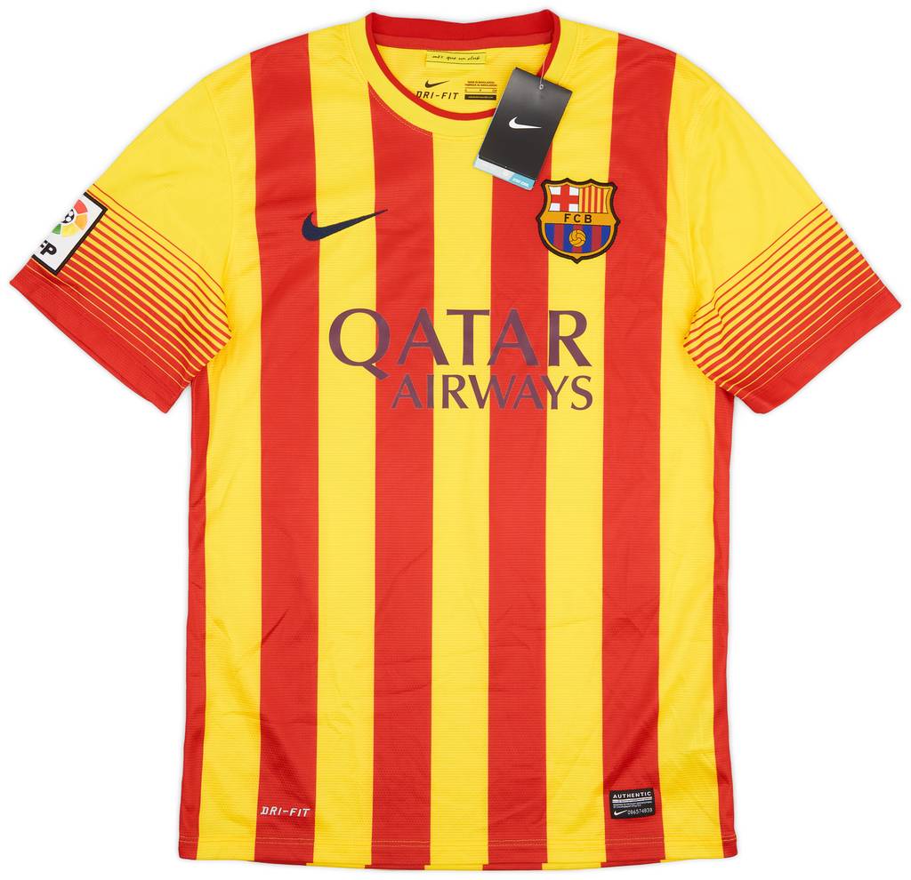 2013-15 Barcelona Away Shirt Messi #10 (S)