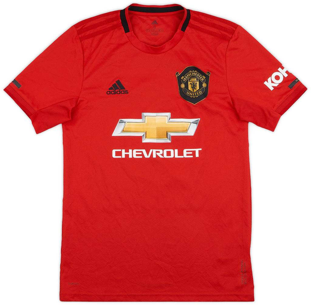 2019-20 Manchester United Home Shirt Black Lives Matter #6 - 9/10 - (S)