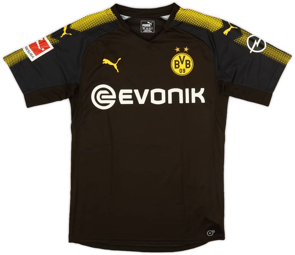 2017-18 Borussia Dortmund Authentic Away Shirt Rode #18 - 10/10 - (M)