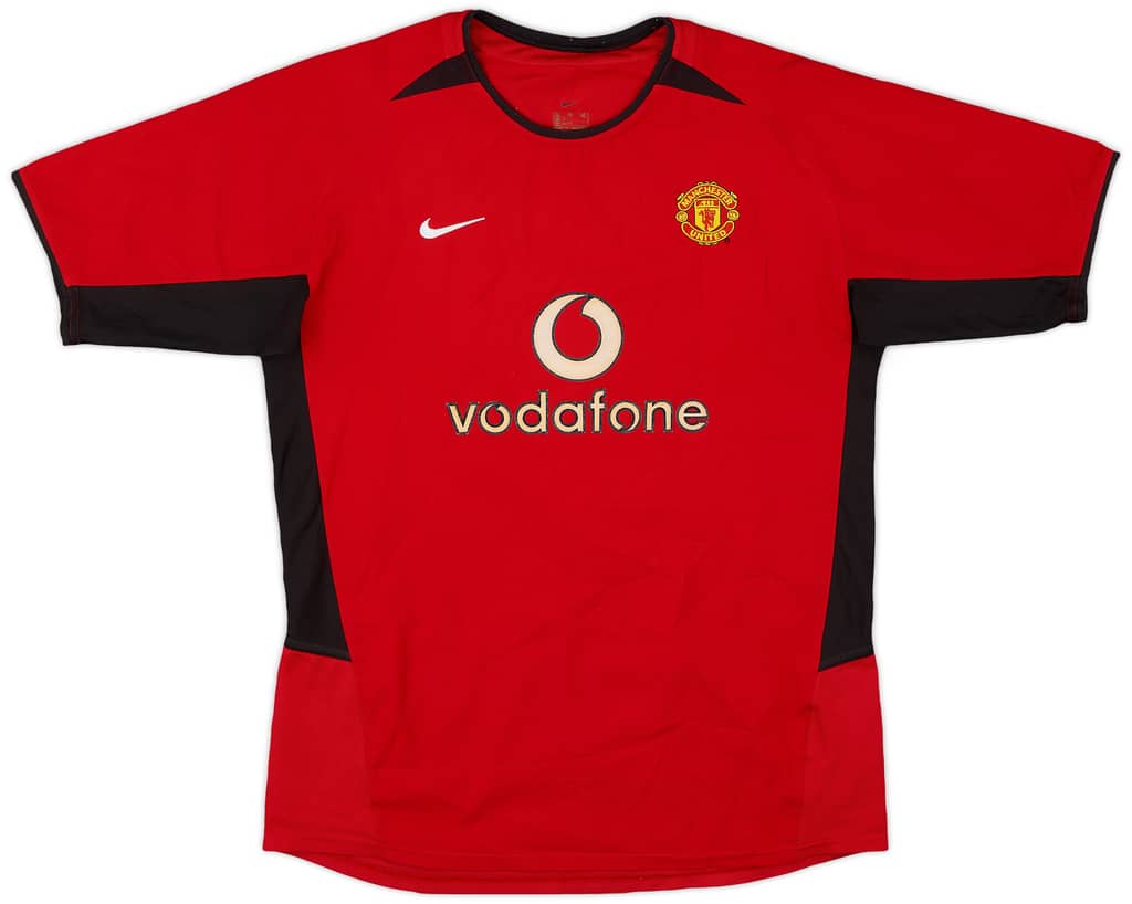 2002-04 Manchester United Home Shirt - 7/10 - (XL.Boys)
