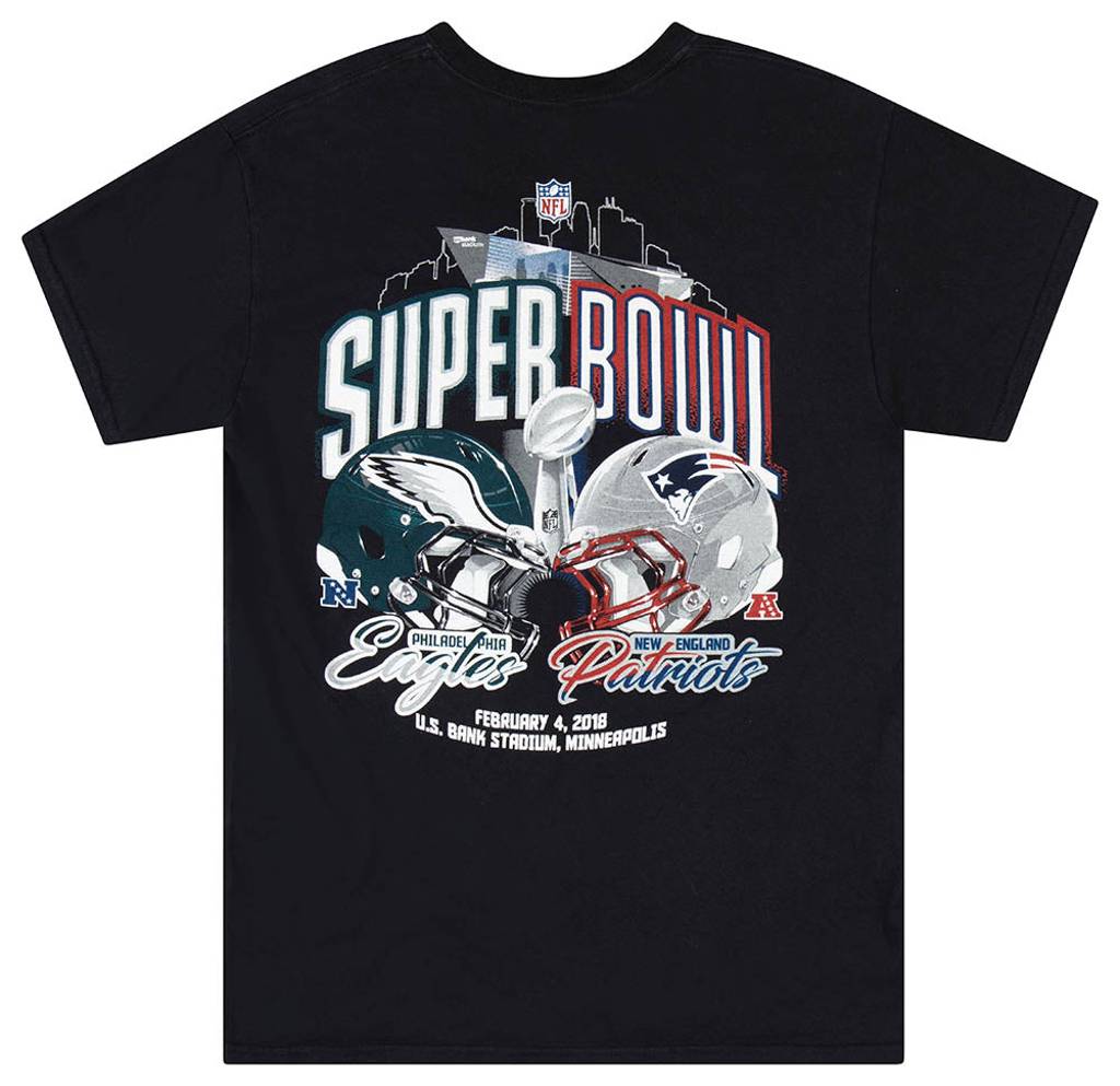 2018 Super Bowl LII Graphic Tee M