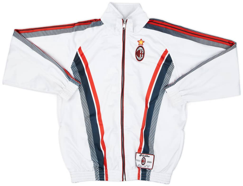 1997-98 AC Milan Lotto Track Jacket - 7/10 - (XL.Boys)