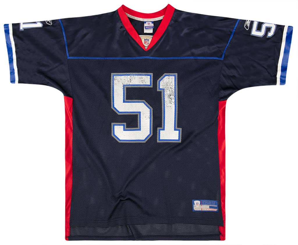 2003-04 Buffalo Bills Spikes #51 Reebok On Field Jersey (Home) XL