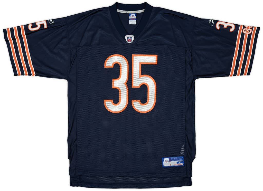 2002-04 Chicago Bears Thomas #35 Reebok On Field Home Jersey - 9/10 - (L)
