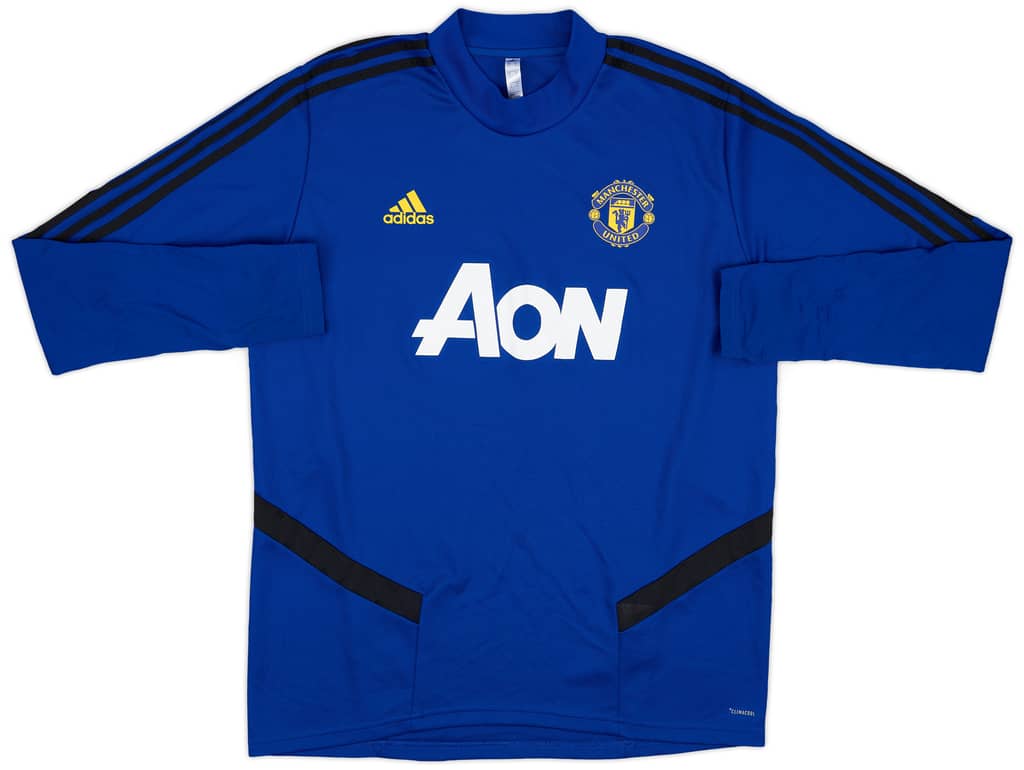 2019-20 Manchester United adidas Sweat Top - 9/10 - (XL)