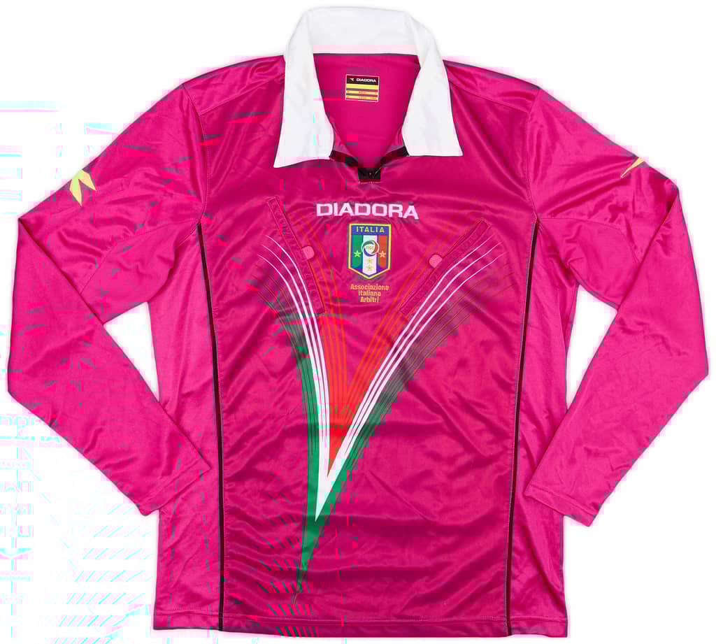 2000s Italy Diadora Referee L/S Shirt - 9/10 - (S)