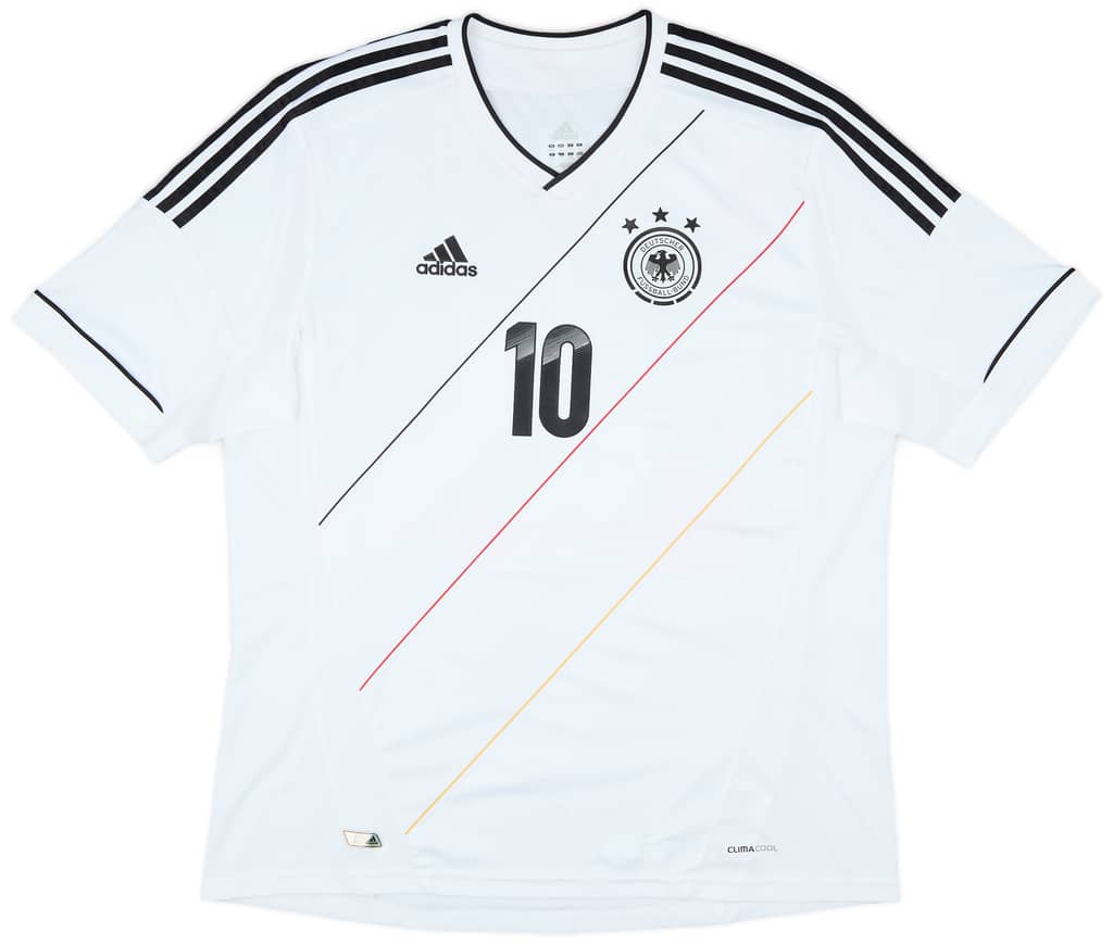 2012-13 Germany Home Shirt Podolski #10 - 5/10 - (XL)