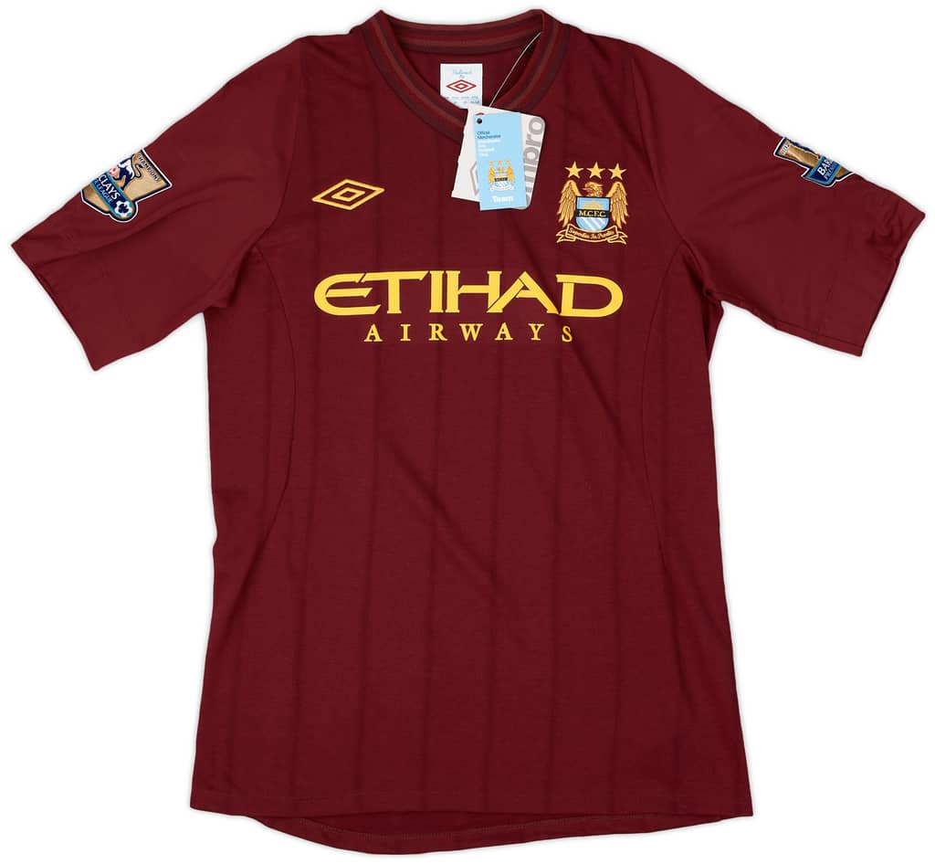 2012-13 Manchester City Away Shirt Kompany #4 (M)