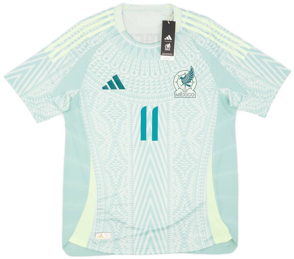 2024-25 Mexico Authentic Away Shirt S.Gimenez #11