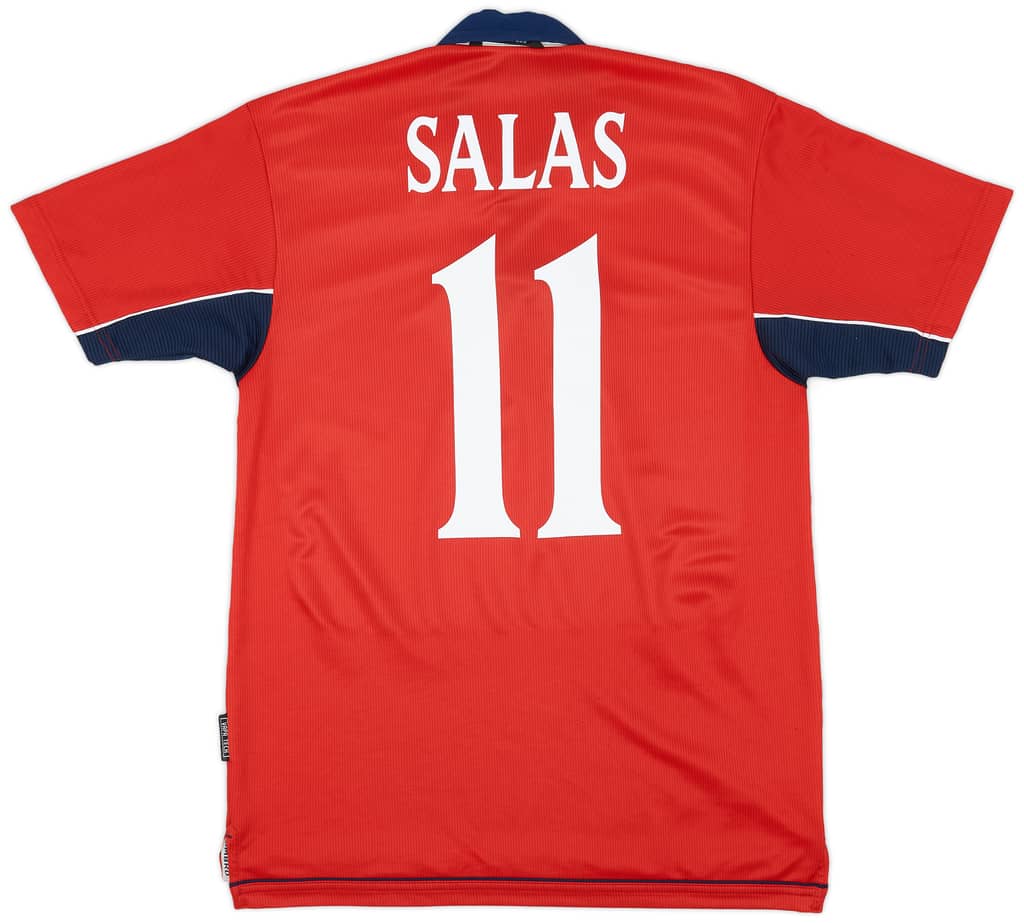2000-01 Chile Home Shirt Salas #11 - 8/10 - (S)