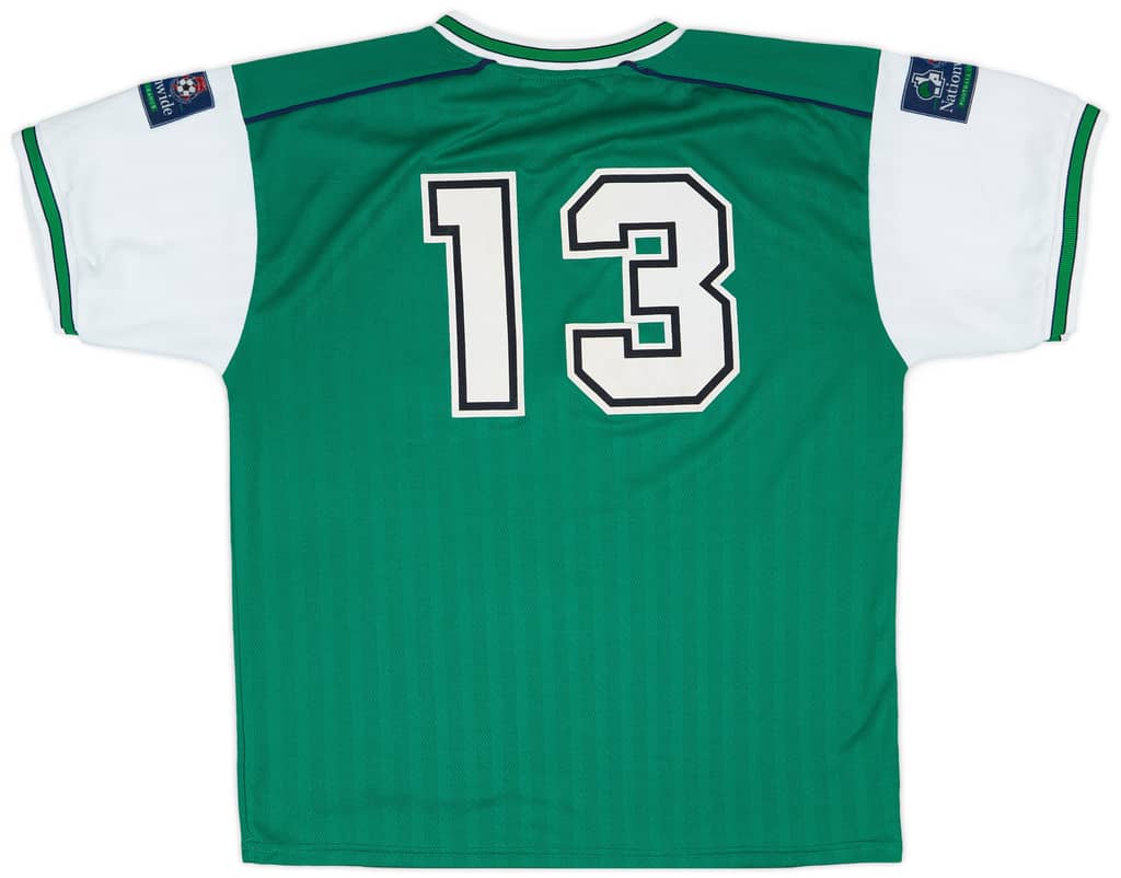 1999-01 York City Match Issue Away Shirt #13