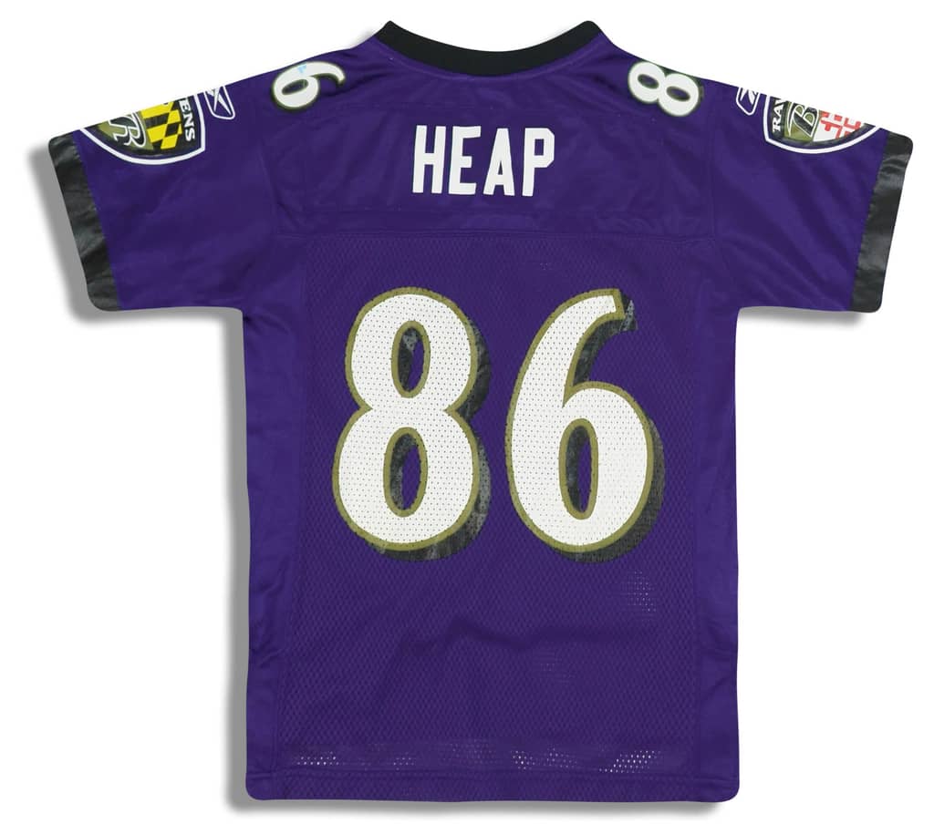 2005-06 Baltimore Ravens Heap #86 Reebok On Field Jersey (Home) Y
