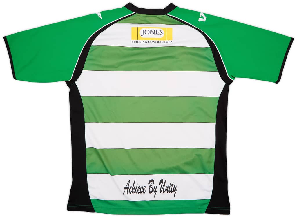 2010-11 Yeovil Home Shirt - 8/10 - (XL)