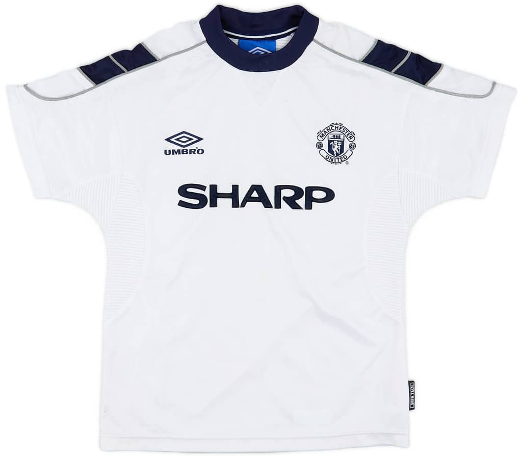 1999-00 Manchester United Third Shirt - 7/10 - (M.Boys)