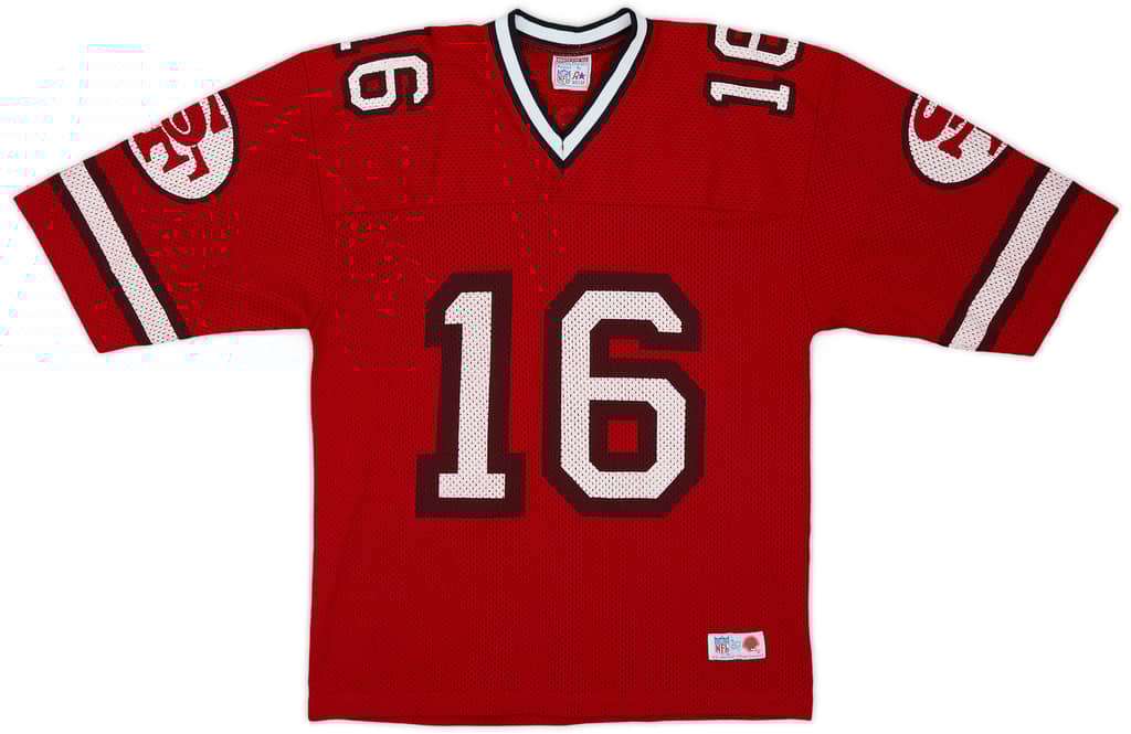 1980s San Francisco 49ers #16 Am'Cap Sportswear Training Jersey - 7/10 - (One Size)