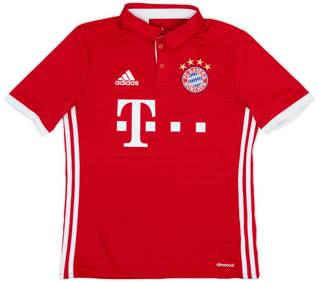 2016-17 Bayern Munich Home Shirt - 9/10 - (L.Boys)