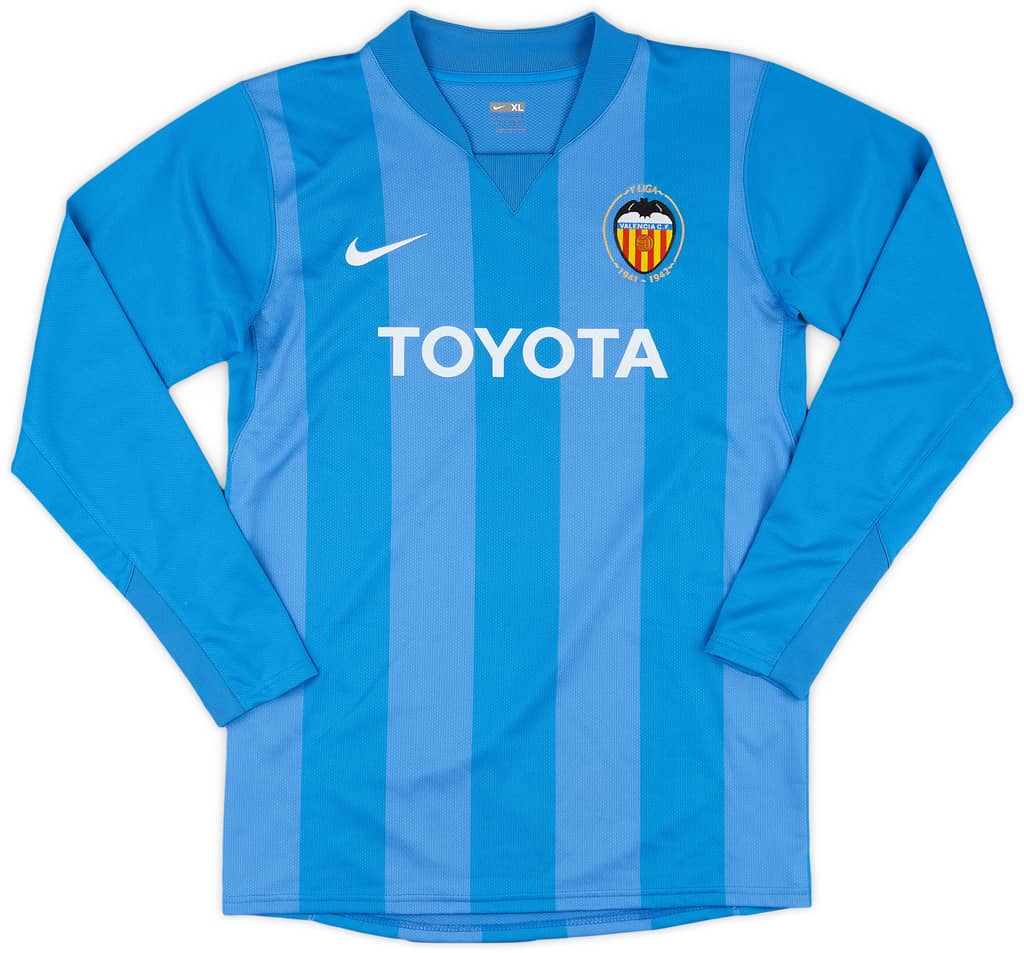2007-08 Valencia GK Shirt - 9/10 - (XL.Boys)