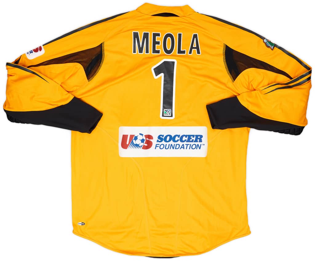 2004 Kansas City Wizards Match Issue MLS Cup GK Shirt Meola #1