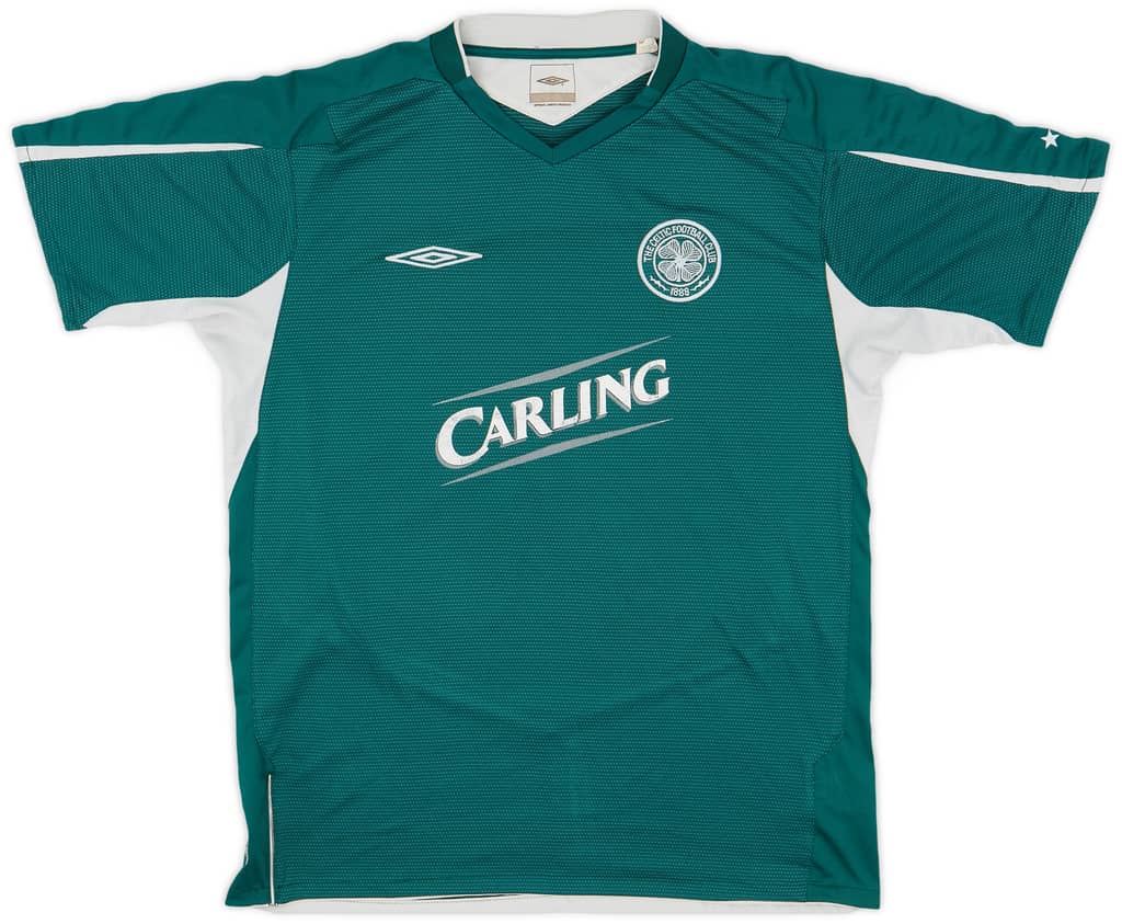 2004-05 Celtic Away Shirt Juninho #7 - 5/10 - (L)